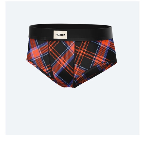 WOXER Classic Brief, Aspen Plaid, new, Size: Medium - Picture 4 of 12